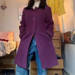 Women's Purple Coat